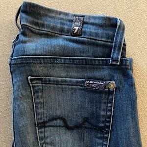 Seven For All Mankind Slim Fit, Stretch, Crop Jeans